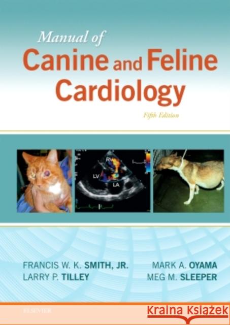 Manual of Canine and Feline Cardiology Larry P. Tilley, DVM, DACVIM Francis W. K. Smith Mark Oyama 9780323188029 Saunders - książka