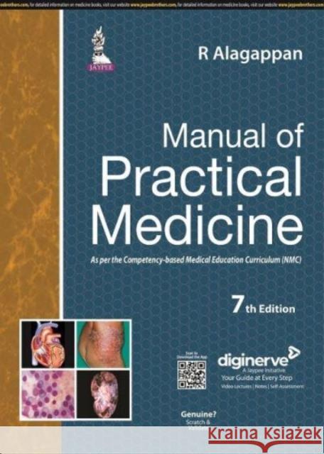Manual of Practical Medicine R Alagappan   9789354656422 Jaypee Brothers Medical Publishers - książka