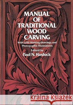 Manual of Traditional Woodcarving  9780486234892 Dover Publications - książka