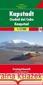 Map-Cape Town  9783707911060 Freytag & Berndt - książka