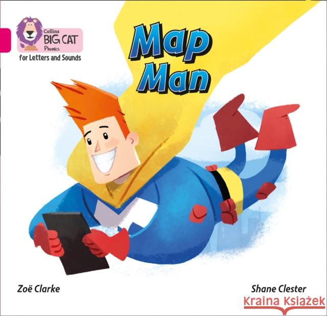 Map Man: Band 01a/Pink a Clarke, Zoe 9780008251314 HarperCollins Publishers - książka