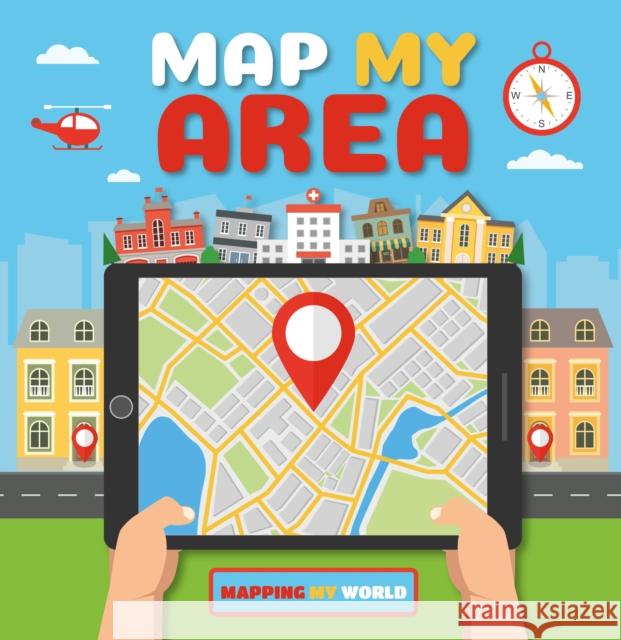 Map My Area Harriet Brundle   9781786373205 Book Life - książka