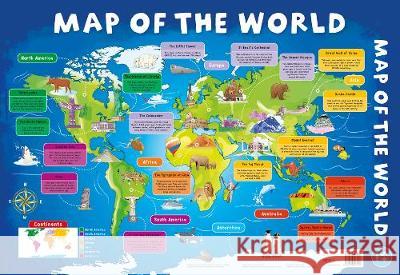 Map of the World  9781786707154 Bonnier Books Ltd - książka