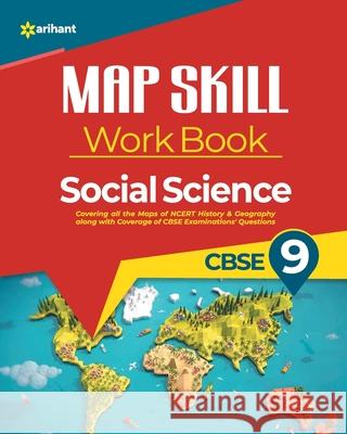 Map Skill Work Book CBSE 9th Arihant Experts 9789325790414 Arihant Publication India Limited - książka