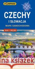 Mapa - Czechy i Słowacja 1:500 000 praca zbiorowa 9788381847254 Compass - książka