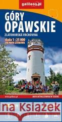 Mapa - góry Opawskie 1:25 000 praca zbiorowa 9788366931794 Plan - książka