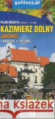 Mapa - Kaziemirz Dolny i okolice 1:45 000 praca zbiorowa 9788378686637 Plan - książka