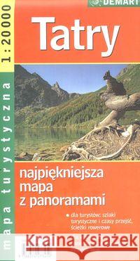 Mapa - Tatry 1:20 000  9788374273459 Demart - książka