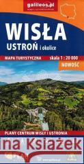 Mapa - Wisła, Ustroń i okolice 1:20 000 praca zbiorowa 9788367863605 Plan - książka