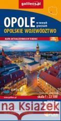 Mapa - Woj. opolskie/Opole 1: 22 500 praca zbiorowa 9788366493360 Plan - książka