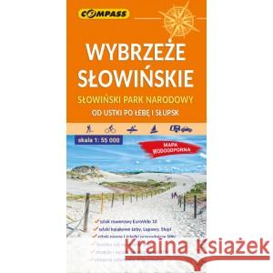 Mapa - Wybrzeże Słowińskie.. 1:55 000  9788381842471 Compass - książka
