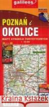 Mapa atrakcji tur. - Poznań i okolice pół.1:50 000 praca zbiorowa 9788378680871 Plan