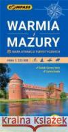 Mapa atrakcji tur. - Warmia i Mazury 1:225 000 w.3  9788381843348 Compass