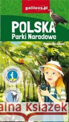 Mapa dla dzieci - Polska. Parki Narodowe praca zbiorowa 9788366493308 Plan - książka