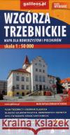 Mapa dla rowerzystów i piech. -Wzgórza Trzebnickie  9788366151079 Plan