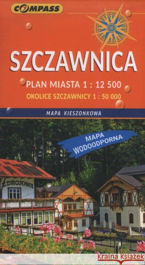 Mapa kieszonkowa - Szczawnica 1:12 500  9788376059730 Compass - książka