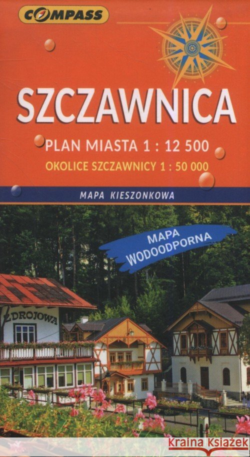 Mapa kieszonkowa - Szczawnica 1:12 500  9788376059730 Compass - książka