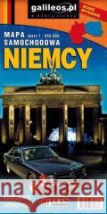Mapa samochodowa - Niemcy 1:650 000 praca zbiorowa 9788366151246 Plan - książka