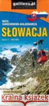Mapa samochodowa - Słowacja 1:500 000 praca zbiorowa 9788378685197 Plan