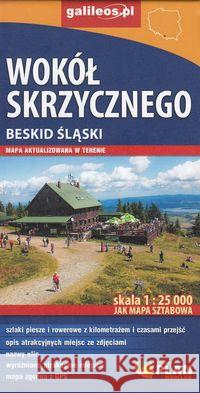 Mapa sztabowa - Wokół Skrzycznego 1:25 000  9788365689382 Plan - książka