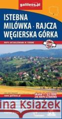 Mapa sztabowa -Istebnik,Milówka,Rajcza,Węgierska.. praca zbiorowa 9788365329455 Plan - książka