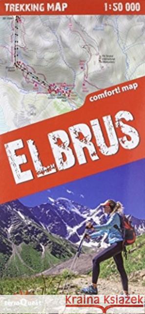 Mapa trekkingowa - Elbrus 1:50 000  9788361155607 ExpressMap - książka