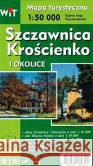 Mapa tur. - Szczawnica, Krościenko... 1:50 000 praca zbiorowa 9788389580320 Agencja Wydawnicza WIT - książka