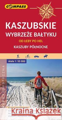 Mapa tur. Kaszubskie wybrzeże Bałtyku 1:55 000  9788381841085 Compass sp z o.o. - książka