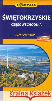 Mapa tur-krajoznawcza - Świętokrzyskie cz.wsch.  9788376052847 Compass Int. - książka