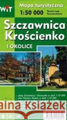 Mapa tur. - Szczawnica, Krościenko... 1:50 000 praca zbiorowa 9788389580320 Agencja Wydawnicza WIT - książka