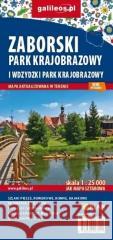 Mapa turyst. - Zaborski Park Krajobrazowy 1:25 000 praca zbiorowa 9788366493551 Plan - książka