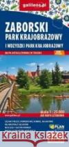 Mapa turyst. - Zaborski Park Krajobrazowy 1:25 000 praca zbiorowa 9788366493551 Plan