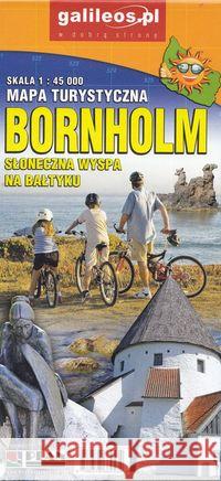 Mapa turystyczna - Bornholm 1:45 000 w.2017  9788378684534 Plan - książka