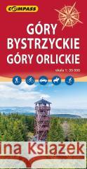 Mapa turystyczna - Góry Bystrzyckie, Góry Orlickie praca zbiorowa 9788381847803 Compass - książka