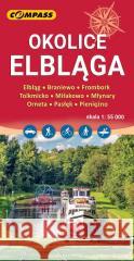 Mapa turystyczna - Okolice Elbląga praca zbiorowa 9788381847766 Compass - książka