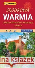 Mapa turystyczna - Środkowa Warmia 1:75 000 praca zbiorowa 9788381843805 Compass - książka