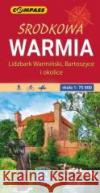 Mapa turystyczna - Środkowa Warmia 1:75 000 praca zbiorowa 9788381843805 Compass