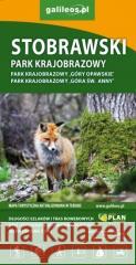 Mapa turystyczna - Stobrawski Park Krajobrazowy praca zbiorowa 9788366493070 Plan - książka
