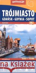 Mapa turystyczna - Trójmiasto w.2022  9788367281195 Plan - książka