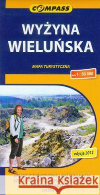 Mapa turystyczna - Wyżyna Wieluńska 1:50 000  9788376052748 Compass Int. - książka