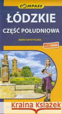 Mapa turystyczna -Łódzkie cz. południowa 1:100 000  9788376052823 Compass Int. - książka