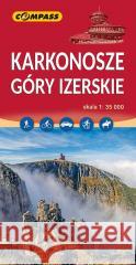 Mapa turysystyczna - Karkonosze, Góry Izerskie praca zbiorowa 9788381846905 Compass - książka