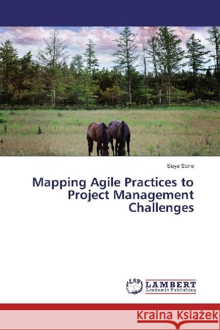 Mapping Agile Practices to Project Management Challenges Sone, Saya 9783659924163 LAP Lambert Academic Publishing - książka