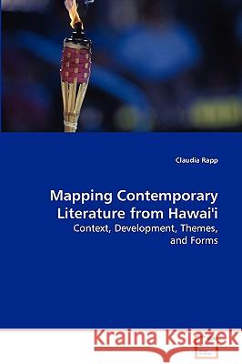 Mapping Contemporary Literature from Hawai'i Claudia Rapp 9783639051971 VDM Verlag - książka