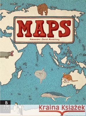 Maps Aleksandra Mizielinska 9781848773011 Templar Publishing - książka