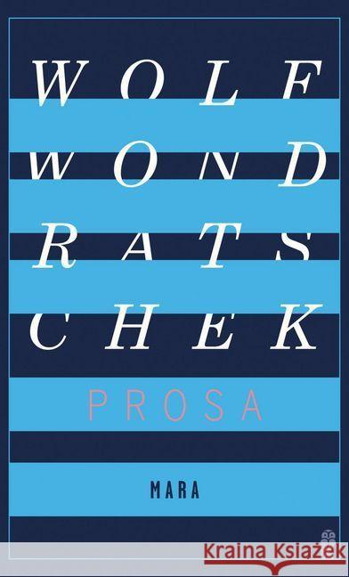 Mara : Prosa Wondratschek, Wolf 9783550200083 Ullstein HC - książka