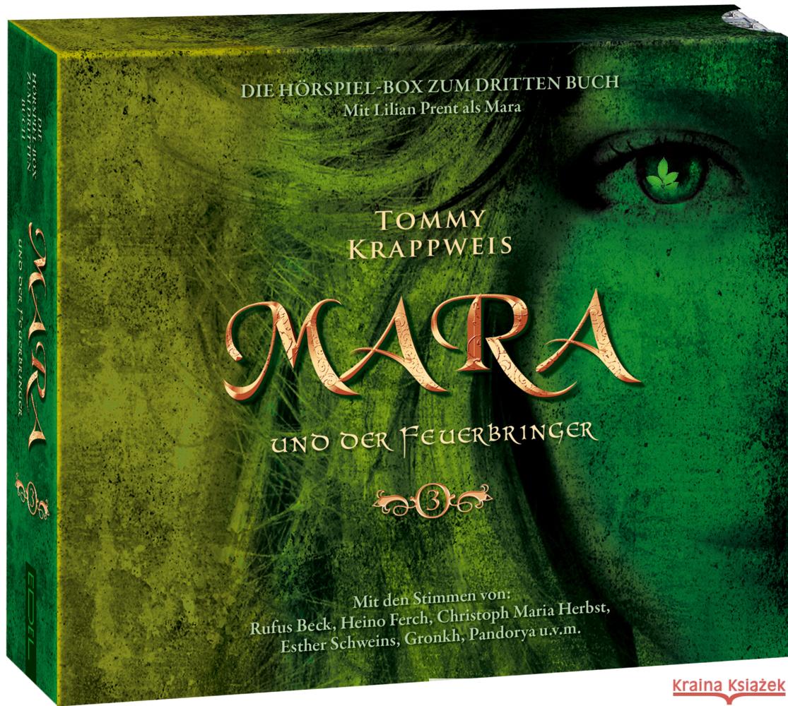 Mara und der Feuerbringer - Hörspiel-Box - Götterdämmerung, 4 Audio-CD Krappweis, Tommy 4029759170730 Edel Music & Entertainment CD / DVD - książka