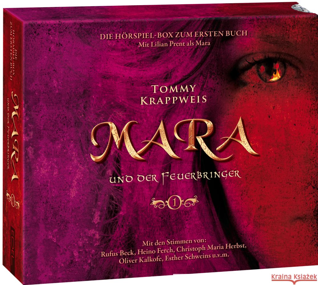 Mara und der Feuerbringer - Hörspiel-Box. Tl.1, 3 Audio-CD Krappweis, Tommy 4029759170716 Edel Music & Entertainment CD / DVD - książka