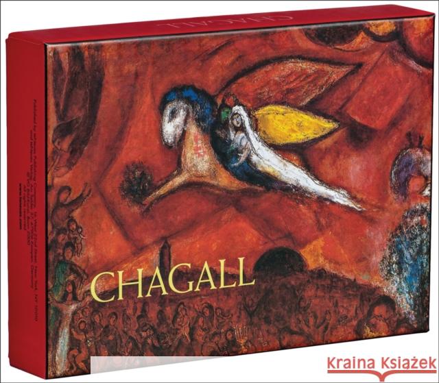 Marc Chagall Notecard Box Marc Chagall 9783823861331 Teneues Stationery - książka