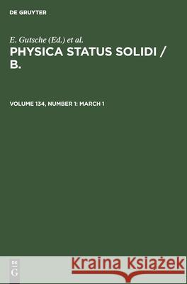 March 1 No Contributor 9783112494714 de Gruyter - książka